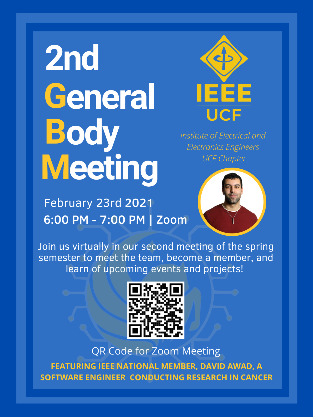 IEEE UCF poster on building an analytically structured career